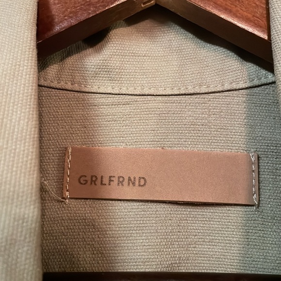 GRLFRND Lacy Cropped Denim Jacket Size XS. - Picture 5 of 12